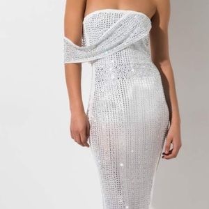 Sheer dress perfect for nye